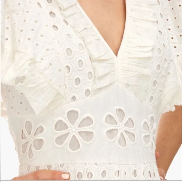 Antik Batik Jada Long Dress in Cream size 36 (xs) - Picture 3 of 7